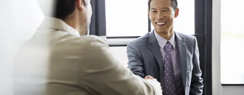 An employer interviewing a candidate