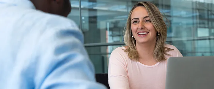 Female worker who has what it takes to be a Credit Manager